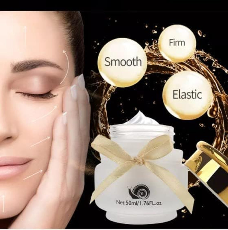 Regenerate Snail Day/Night Cream Snail Extract Renew Moisture Restore Face Cream Repairing Facial Cream