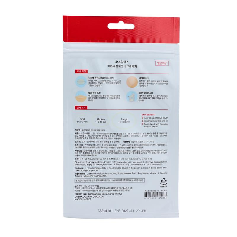 Cosrx Acne Pimple Master Patch (26 Patches) Clear Hydrocolloid Pack Skincare